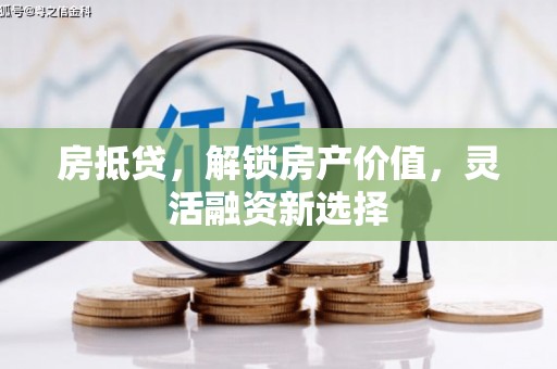 普陀房抵贷，解锁房产价值，灵活融资新选择