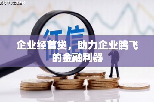 普陀企业经营贷，助力企业腾飞的金融利器