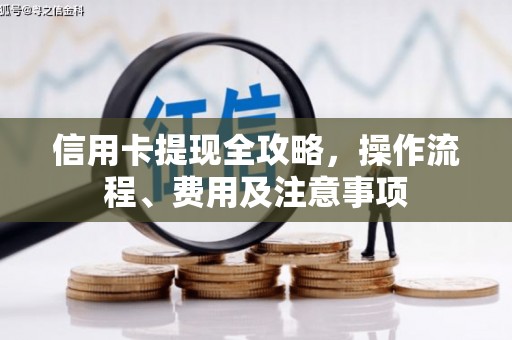 普陀信用卡提现全攻略，操作流程、费用及注意事项
