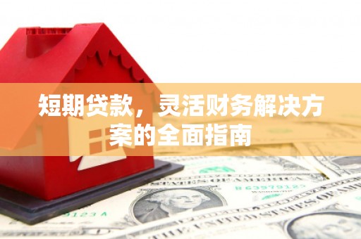 普陀短期贷款，灵活财务解决方案的全面指南