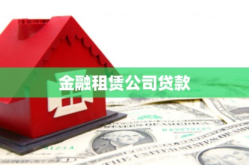 普陀金融租赁公司贷款