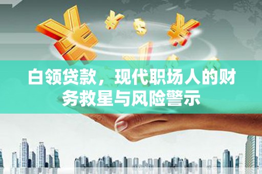 普陀白领贷款，现代职场人的财务救星与风险警示