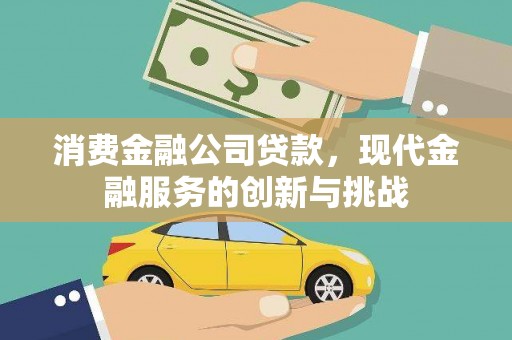 普陀消费金融公司贷款，现代金融服务的创新与挑战