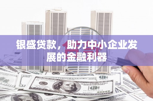 普陀银盛贷款，助力中小企业发展的金融利器