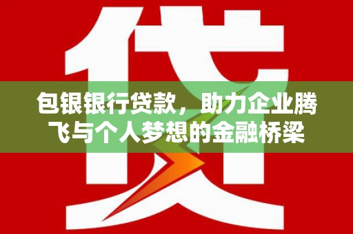 普陀包银银行贷款，助力企业腾飞与个人梦想的金融桥梁