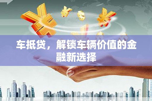 普陀车抵贷，解锁车辆价值的金融新选择