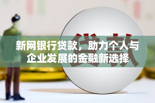 普陀新网银行贷款，助力个人与企业发展的金融新选择