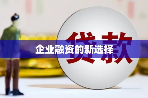 普陀企业融资的新选择