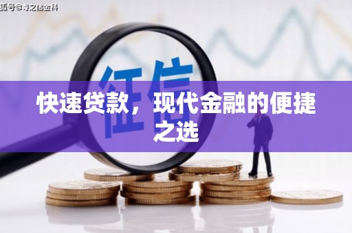 普陀快速贷款，现代金融的便捷之选