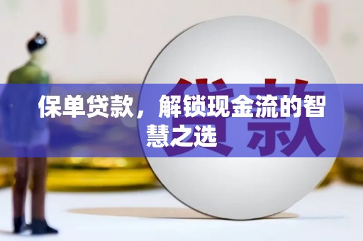普陀保单贷款，解锁现金流的智慧之选