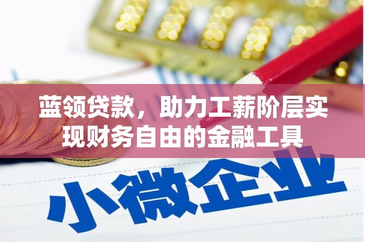 普陀蓝领贷款，助力工薪阶层实现财务自由的金融工具