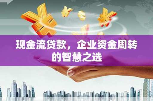 普陀现金流贷款，企业资金周转的智慧之选