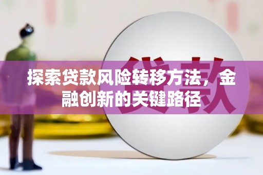 普陀探索贷款风险转移方法，金融创新的关键路径