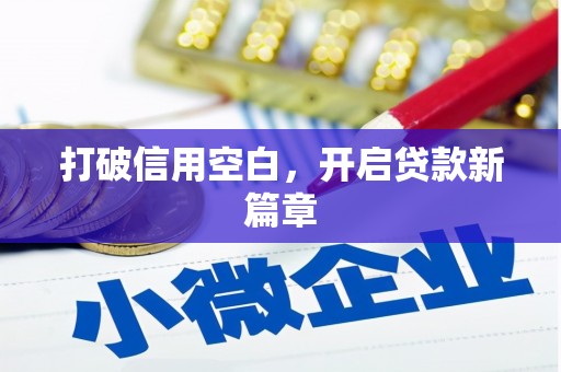 普陀打破信用空白，开启贷款新篇章